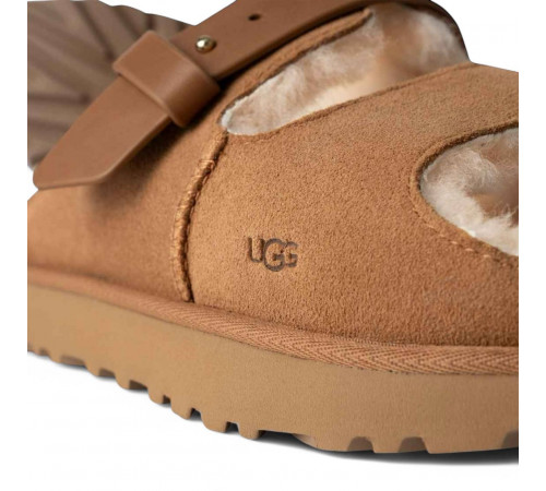 UGG Greenport Strap Slide Chestnut