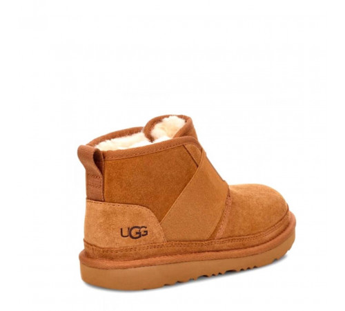 UGG Kids Neumel II Graphic Logo Boot Chestnut 
