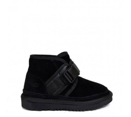 UGG Kids Neumel Snapback Black 