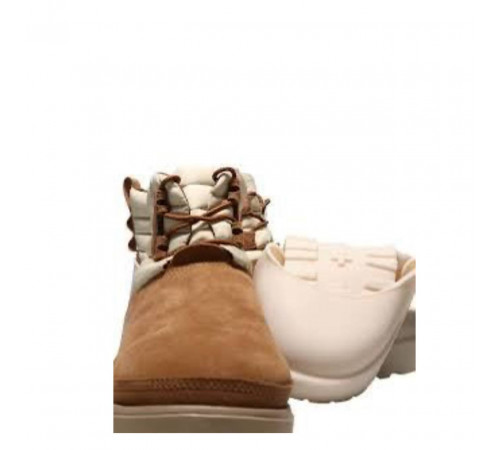 UGG Mens Classic Mini Lace-Up Weather Chestnut Whitecap 