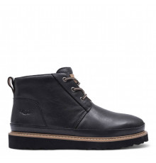 UGG Mens Neumel Gentleman Leather Black 