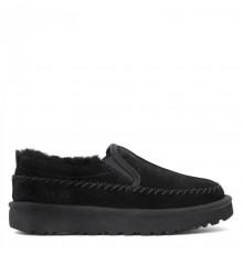 UGG Mens Stitch Slip On Black 