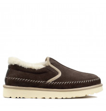 UGG Mens Stitch Slip On Chocolate 