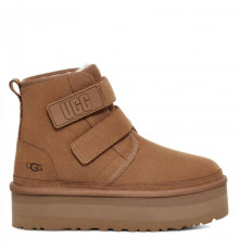 UGG Neumel Platform Buckle Chestnut