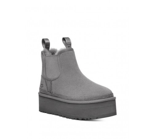 UGG Neumel Platform Chelsea Grey