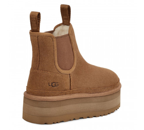 UGG Neumel Platform Chelsea Chestnut