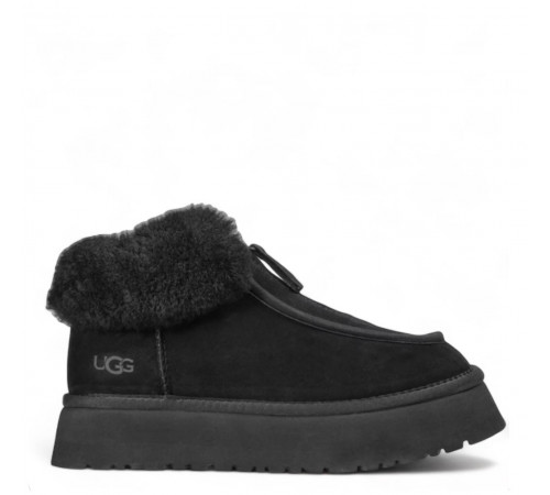 UGG Funkette Platform Boots Black