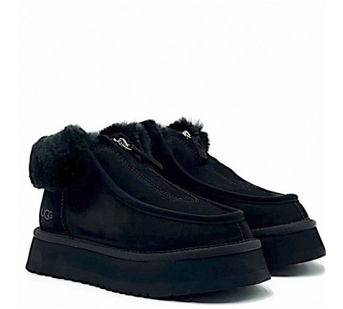 UGG Funkette Platform Boots Black