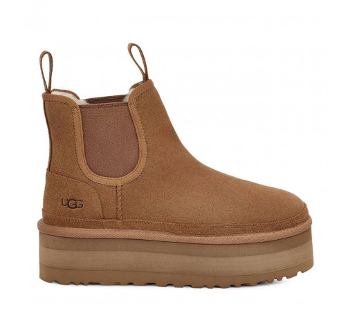 UGG Neumel Platform Chelsea Chestnut