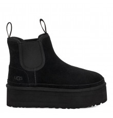 UGG Neumel Platform Chelsea Black