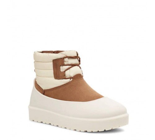 UGG Classic Mini Lace-Up Weather Chestnut Whitecap