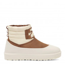 UGG Classic Mini Lace-Up Weather Chestnut Whitecap