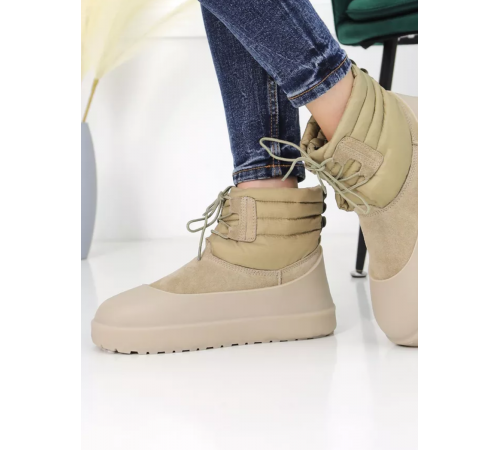 UGG Classic Mini Lace-Up Weather Dune
