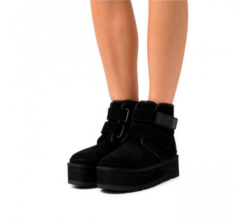 UGG Neumel Platform Buckle Black