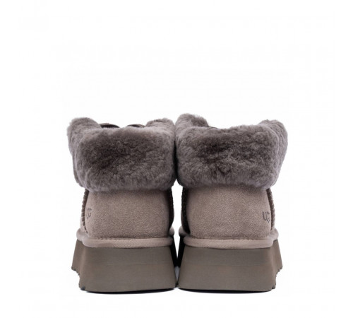UGG Funkette Platform Boots Smoke