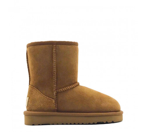 UGG Kids Classic Short Chestnut 