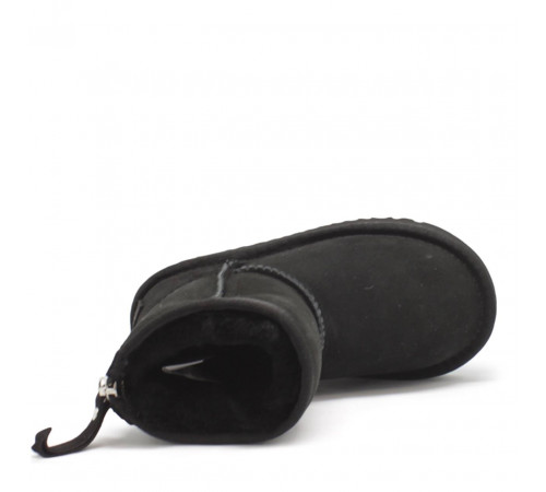 UGG Kids Classic Zip Short Black 