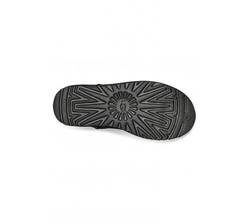UGG Kids Classic Short Metallic Black 