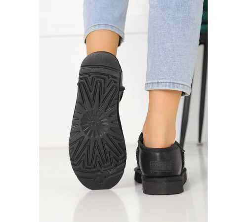 UGG Tasman Slipper Leather Black