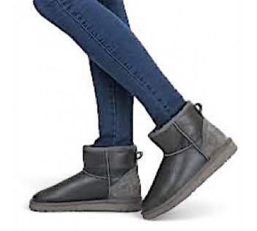 UGG Classic Mini Metallic Grey