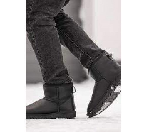 UGG Mens Classic Mini Metallic Grey 
