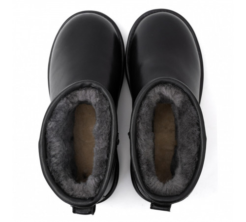 UGG Mens Classic Mini Leather Black 