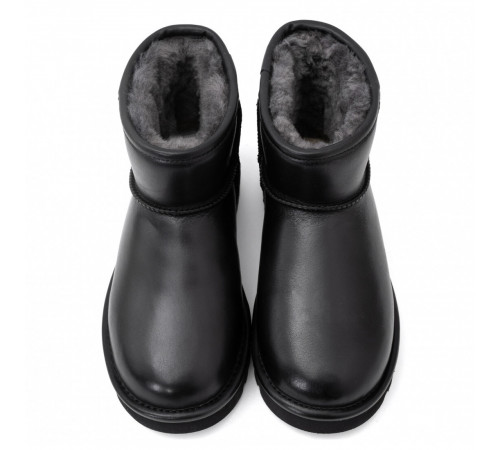 UGG Mens Classic Mini Leather Black 