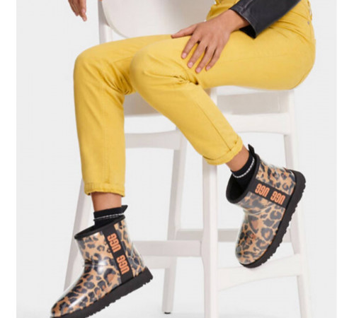 UGG Classic Clear Mini Leopard