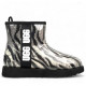 UGG Classic Clear Mini Zebra