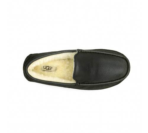 UGG Mens Ascot Leather Black 