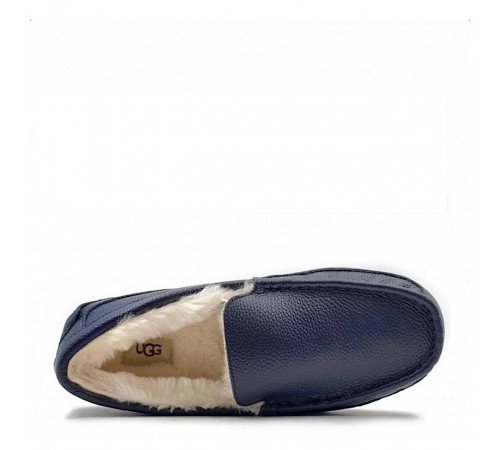 UGG Mens Ascot Leather Navy 