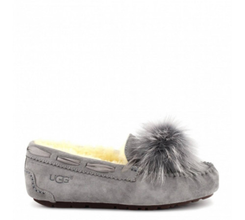 UGG Dakota Pom Pom Grey