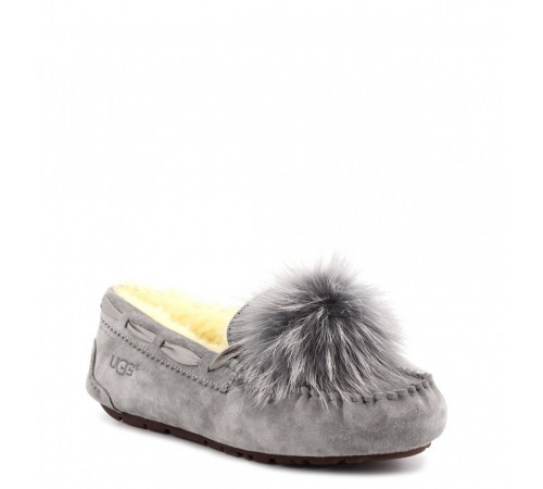 UGG Dakota Pom Pom Grey