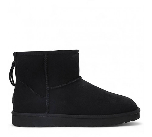 UGG Mens Classic Mini Zip II Black 