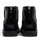 UGG Mens Classic Mini Zip Metallic Black 
