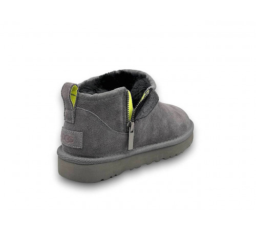 UGG Classic Ultra Mini ZIP Grey