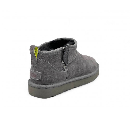 UGG Classic Ultra Mini ZIP Grey