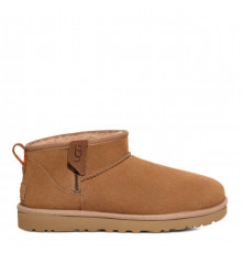 UGG Classic Ultra Mini ZIP Chestnut