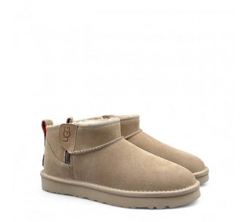 UGG Classic Ultra Mini ZIP Sand