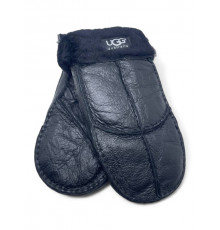 UGG Men's Sheepskin Mitten Metallic Black 