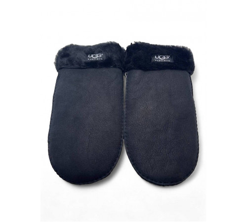 UGG Men's Sheepskin Mitten Black 