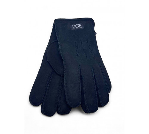 UGG Men Sheepskin Gloves Black 