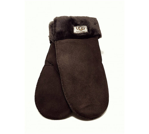 UGG Men's Sheepskin Mitten Chocolate 