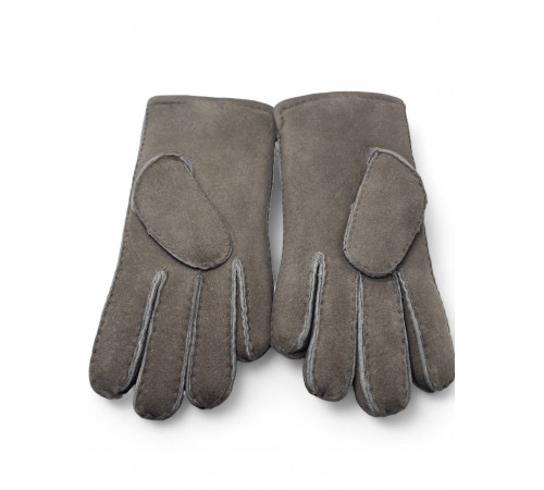 UGG Men Sheepskin Gloves Grey 