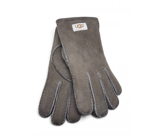 UGG Men Sheepskin Gloves Grey 