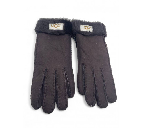 UGG Women's Sheepskin Glove Chocolate