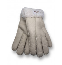 UGG Women's Sheepskin Glove Metallic Beige