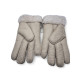 UGG Women's Sheepskin Glove Metallic Beige