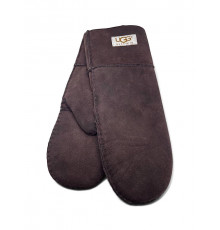 UGG Women's Sheepskin Mitten Chocolate