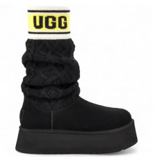 UGG Classic Sweater Letter Black